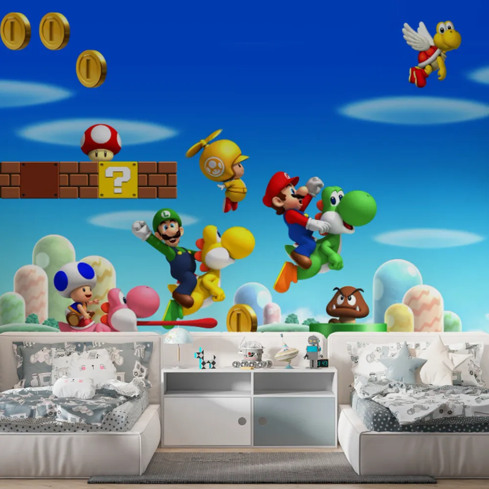 Papel de Parede Super Mario - Transforme seu Ambiente