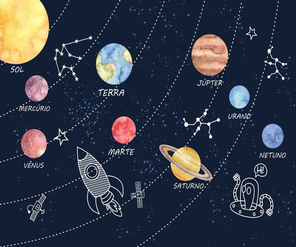 Papel de Parede Espaço Interestelar - Transforme seu Ambiente em uma Jornada Cósmica!