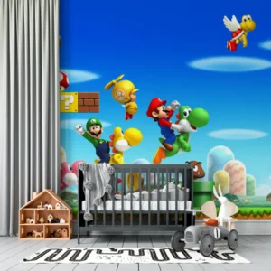 Papel de Parede Super Mario - Transforme seu Ambiente