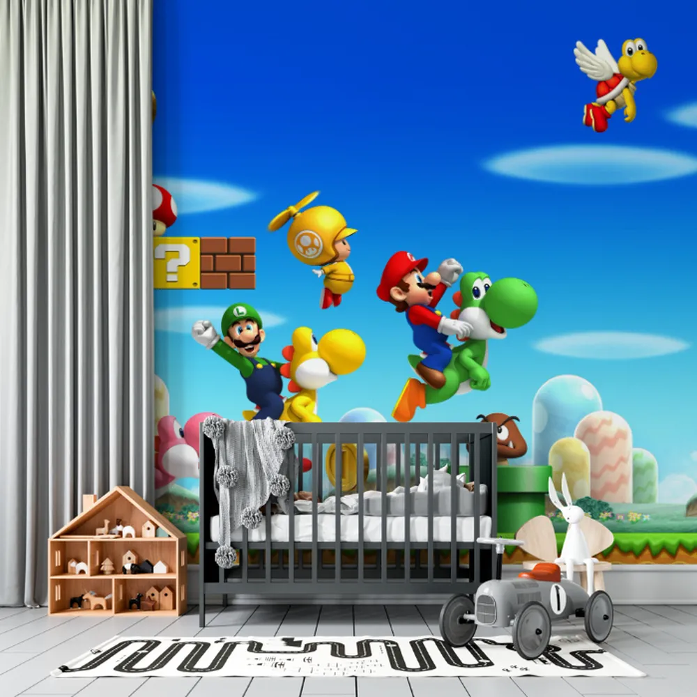 Papel de Parede Super Mario - Transforme seu Ambiente