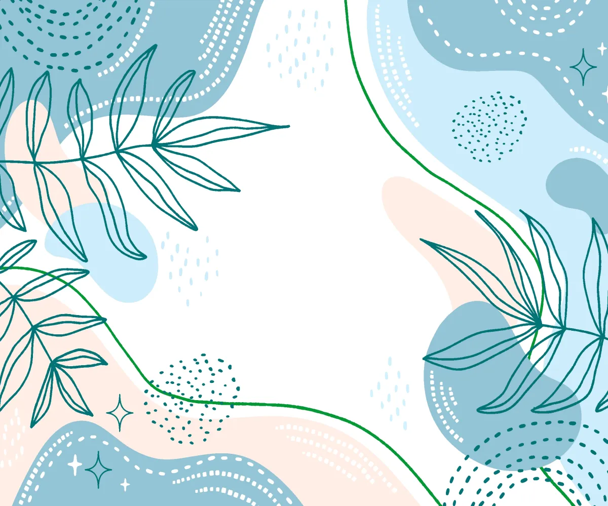 Papel de Parede Folhas Tropicais Abstratas
