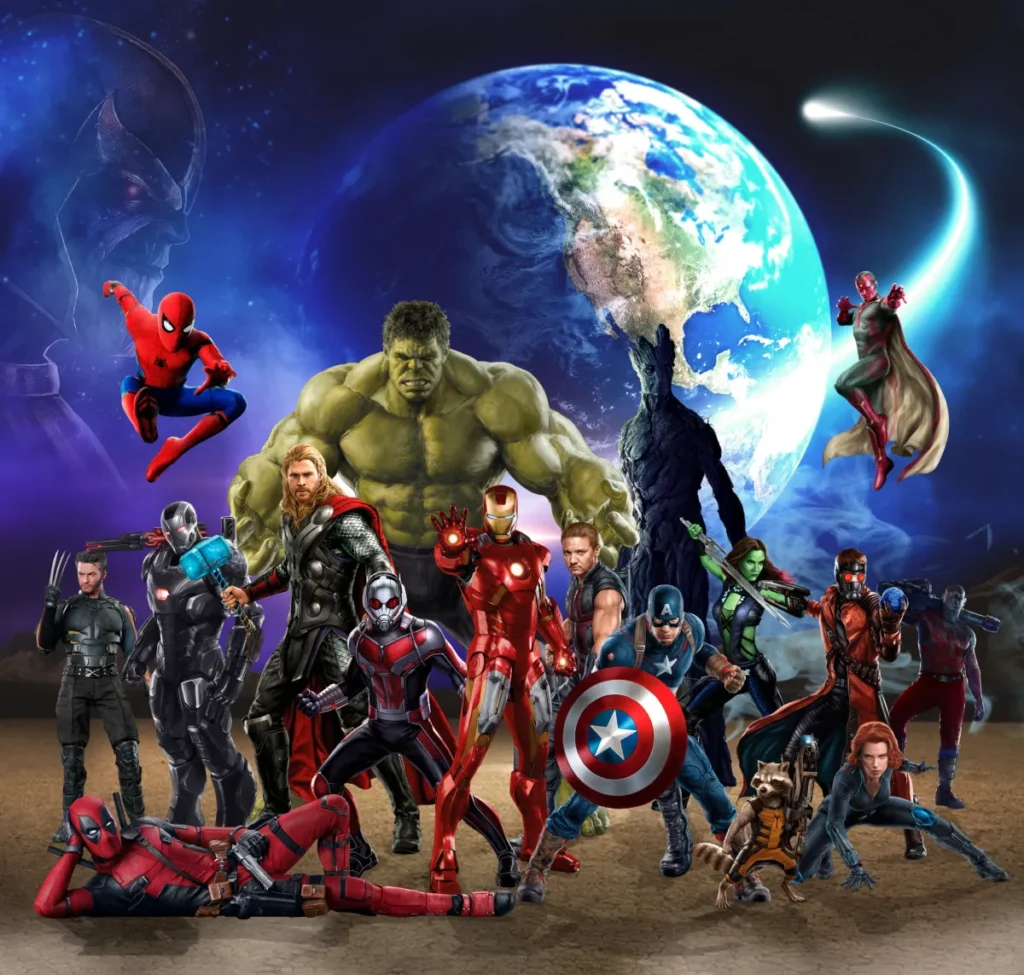 papel de parede vingadores
