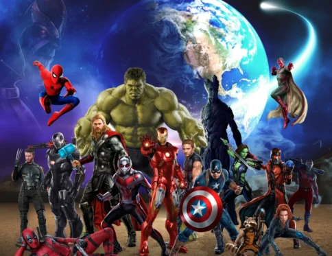 papel de parede vingadores