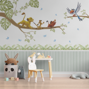 Papel de Parede Rei Leão - Decore o Quarto com o Encanto da Savana!