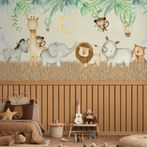 Painel Safari Aventuras na Savana