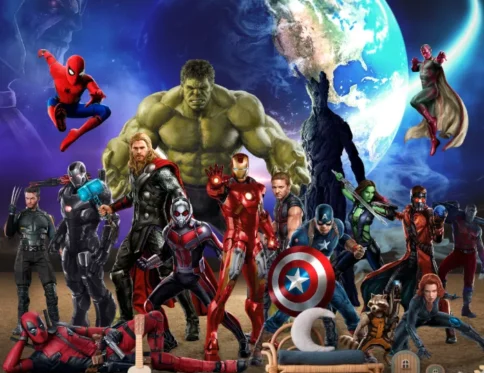 papel de parede vingadores
