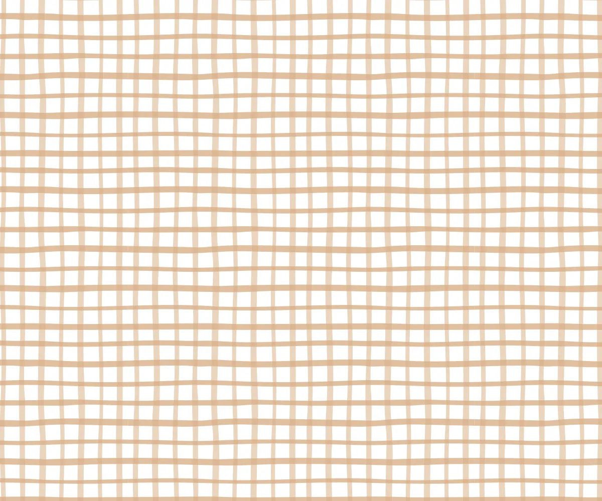 Papel de Parede Xadrez Delicado Bege